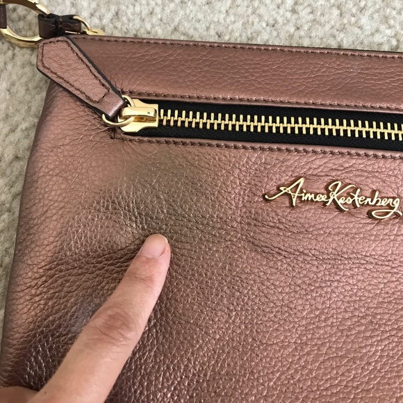 Aimee Kestenberg RFID Leather Pouch w Tassel-Flore - Picture 5 of 5